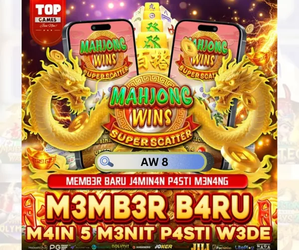 AW8 Bonus Member Baru 100%